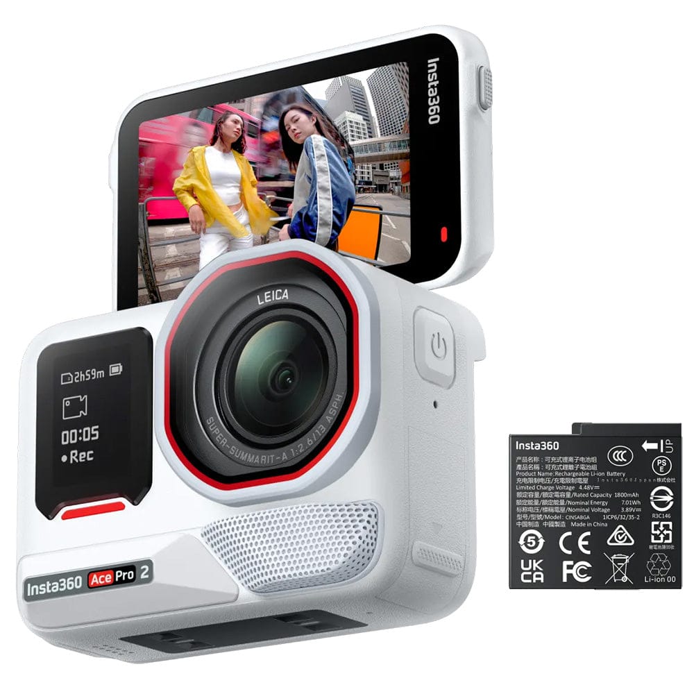 Insta360 Action Cameras Insta360 Ace Pro 2 Action Camera (Single Battery Bundle)