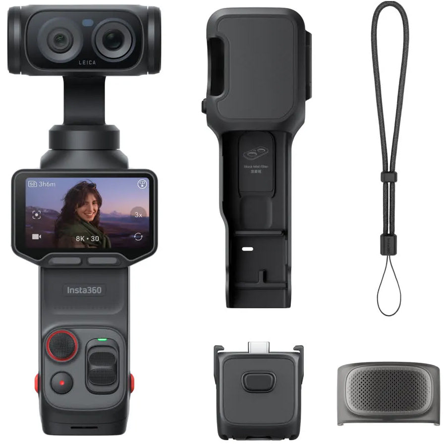 Insta360 Luna Ultra 8K Gimbal Camera (Standard Bundle) Black