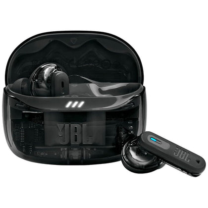 JBL Headphones Black JBL Tune Beam 2 Ghost Edition Earbuds