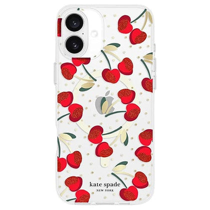 Kate Spade Original Accessories Cherry Dot Kate Spade New York MagSafe Case for iPhone 16