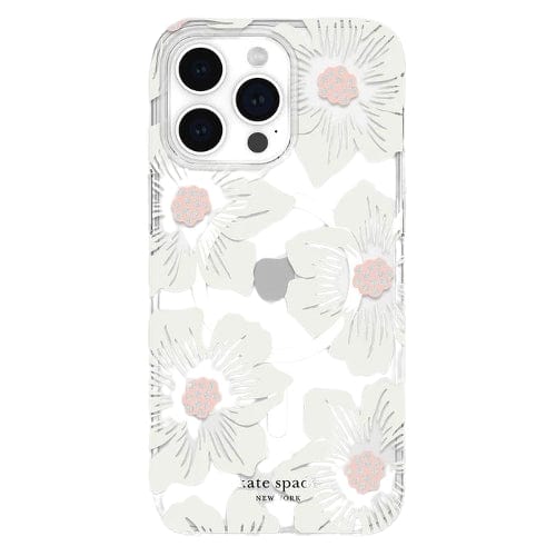 Kate Spade Original Accessories Hollyhock Cream Kate Spade New York Protective Hardshell MagSafe Case for iPhone 15 Pro Max