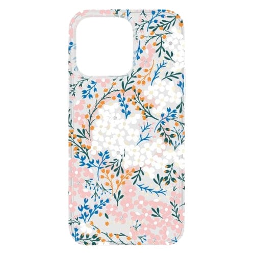 Kate Spade New York Protective Hardshell MagSafe Case for iPhone 15 Pro Max Multi Floral Rose