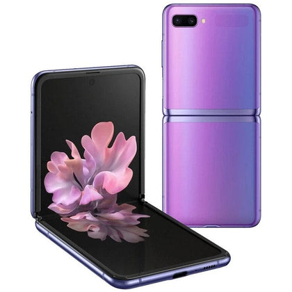 Samsung Mobile Samsung Galaxy Z Flip (SM-F700F/DS 8GB RAM 256GB 4G) - Mirror Purple (Open Box)