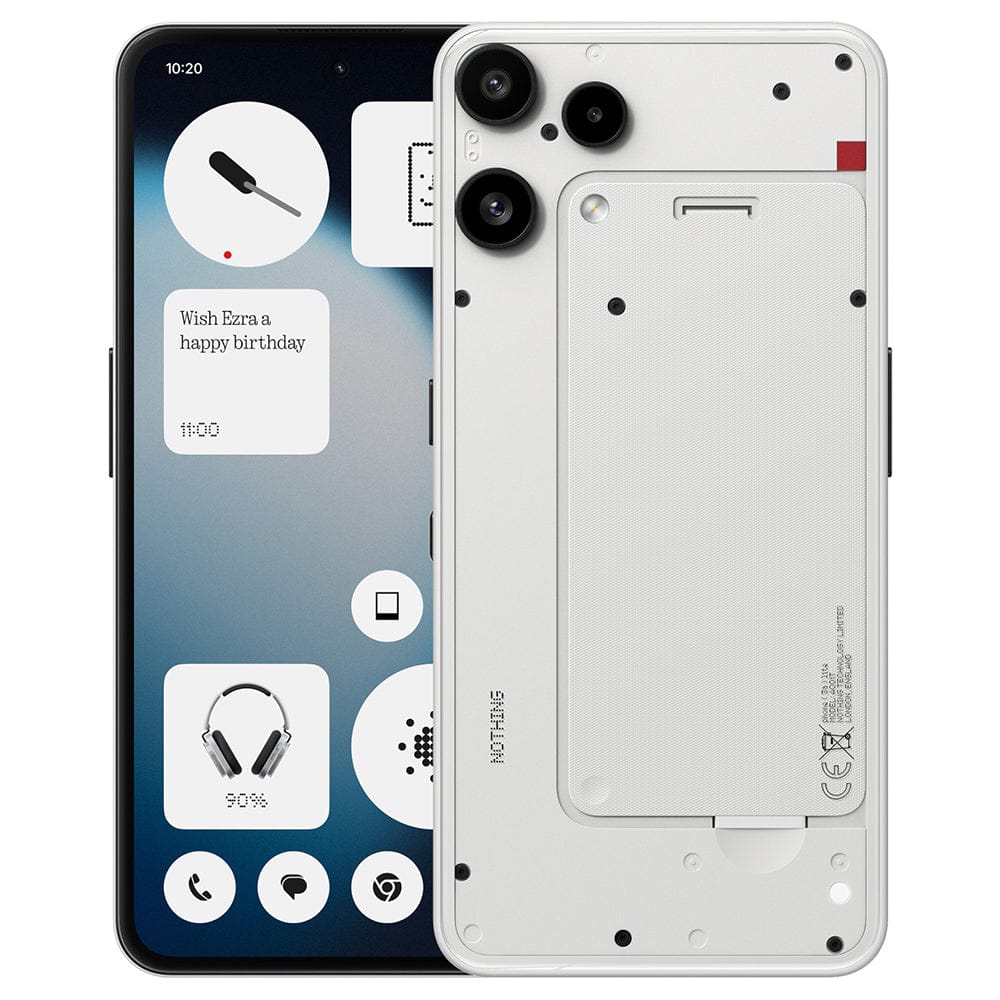 Nothing Mobile White Nothing Phone (3a) Lite (Dual SIM 8GB RAM 256GB 5G)