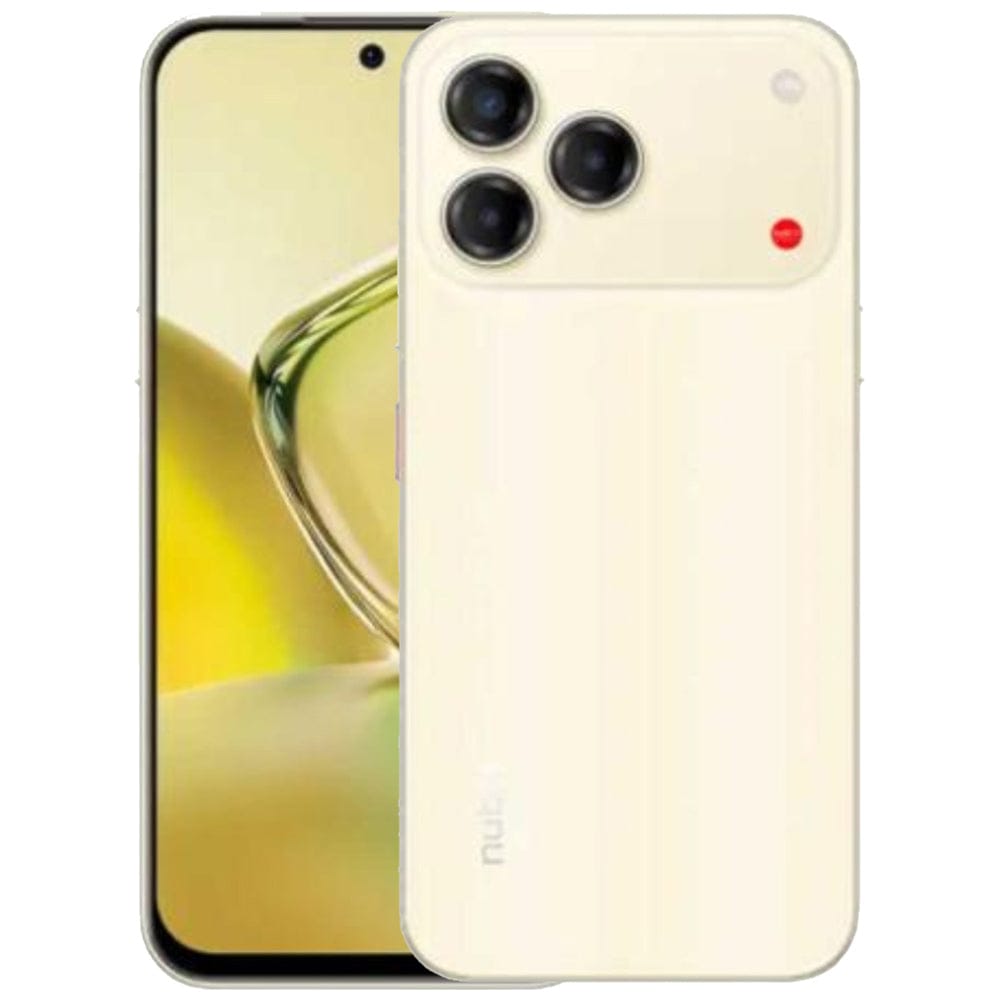 Nubia Mobile Pale Amber Nubia Blade V80 Design (Dual SIM 8GB RAM 256GB 4G)