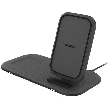 Mophie Original Accessories Black Mophie Wireless Charging Stand+ Charge Up to 3 Devices (Open Box Special)