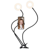 Cygnett Original Accessories Cygnett V-Dual 2-in-1 Selfie Ring Light with Phone Holder (Open Box Special)