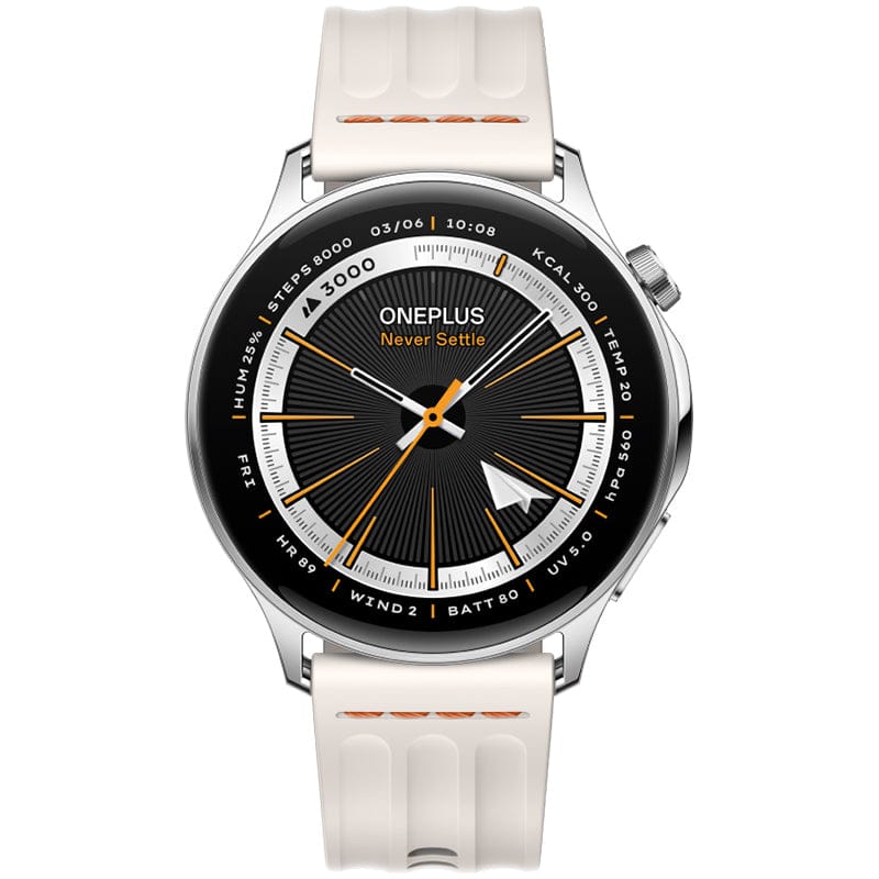 OnePlus Watch Lite (Bluetooth/WiFi) smartwatch featuring a vibrant touchscreen display, Bluetooth and WiFi connectivity, advanced health and fitness tracking, heart rate monitoring, sleep tracking, long battery life, and smart notifications for everyday wellness and active living.