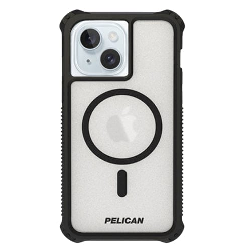 Pelican Original Accessories Clear/Black PELICAN Guardian MagSafe Case for iPhone 15