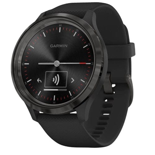 Garmin Smart Watch Slate/Black Refurbished Garmin Vivomove 3 Hybrid Smart Watch (6 Months limited Seller Warranty)