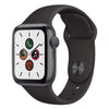 Apple Smart Watch Space Grey Refurbished Apple Watch Series 5, GPS+Cellular 40mm Aluminum Case (6 Months limited Seller Warranty)