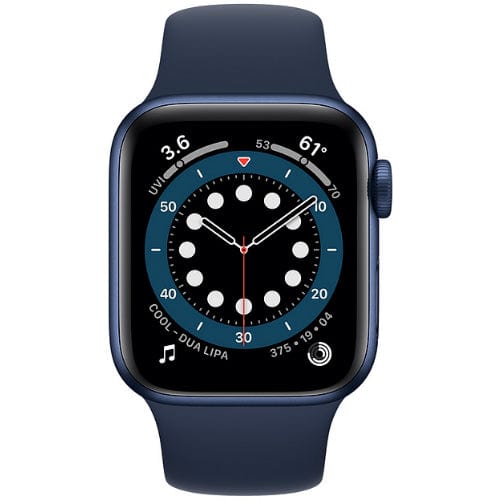 Apple Smart Watch Deep Navy Refurbished Apple Watch Series 6, GPS+Cellular 40mm Aluminium Case (6 Months limited Seller Warranty)