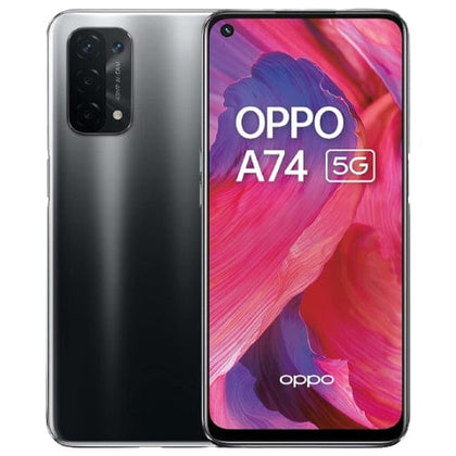 Oppo Mobile Black Refurbished Oppo A74 Dual SIM 128GB 5G (6 Months Limited Seller Warranty)