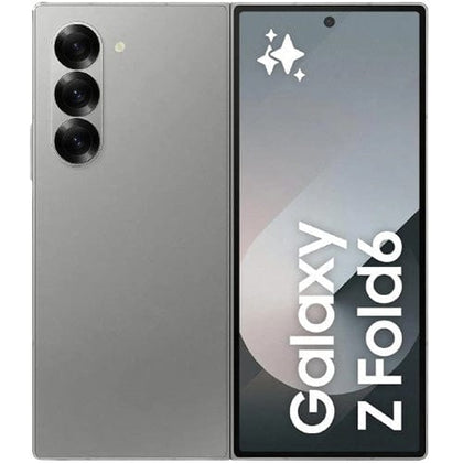 Samsung Mobile Samsung Galaxy Z Fold6 (Dual SIM 12GB RAM 256GB 5G) - Silver Shadow (Open Box)