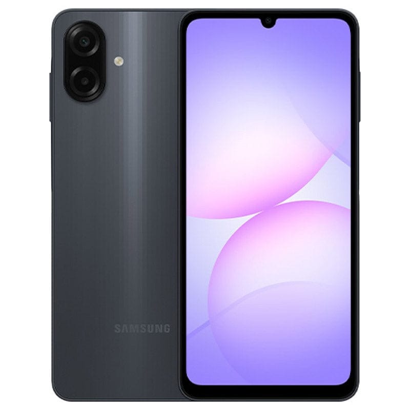Samsung Mobile Black Samsung Galaxy A07 (A075F/DS Dual SIM 6GB RAM 128GB 4G)