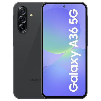 Samsung Mobile Awesome Black Samsung Galaxy A36 (A366B-DS Dual SIM 12GB RAM 256GB 5G)