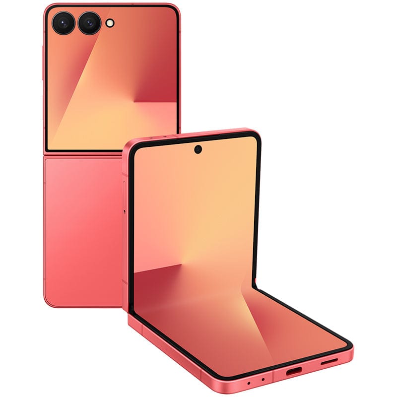Samsung Mobile Coralred Samsung Galaxy Z Flip7 (F766B 12GB RAM 512GB 5G)