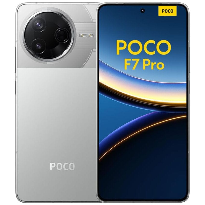 Xiaomi Mobile Silver Xiaomi Poco F7 Pro (Dual SIM 12GB RAM 512GB 5G)