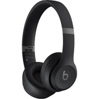 Beats by Dre Headphones Matte Black Beats Solo 4 Wireless Noise-Canceling On-Ear Headphones