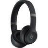 Beats by Dre Headphones Matte Black Beats Solo 4 Wireless Noise-Canceling On-Ear Headphones