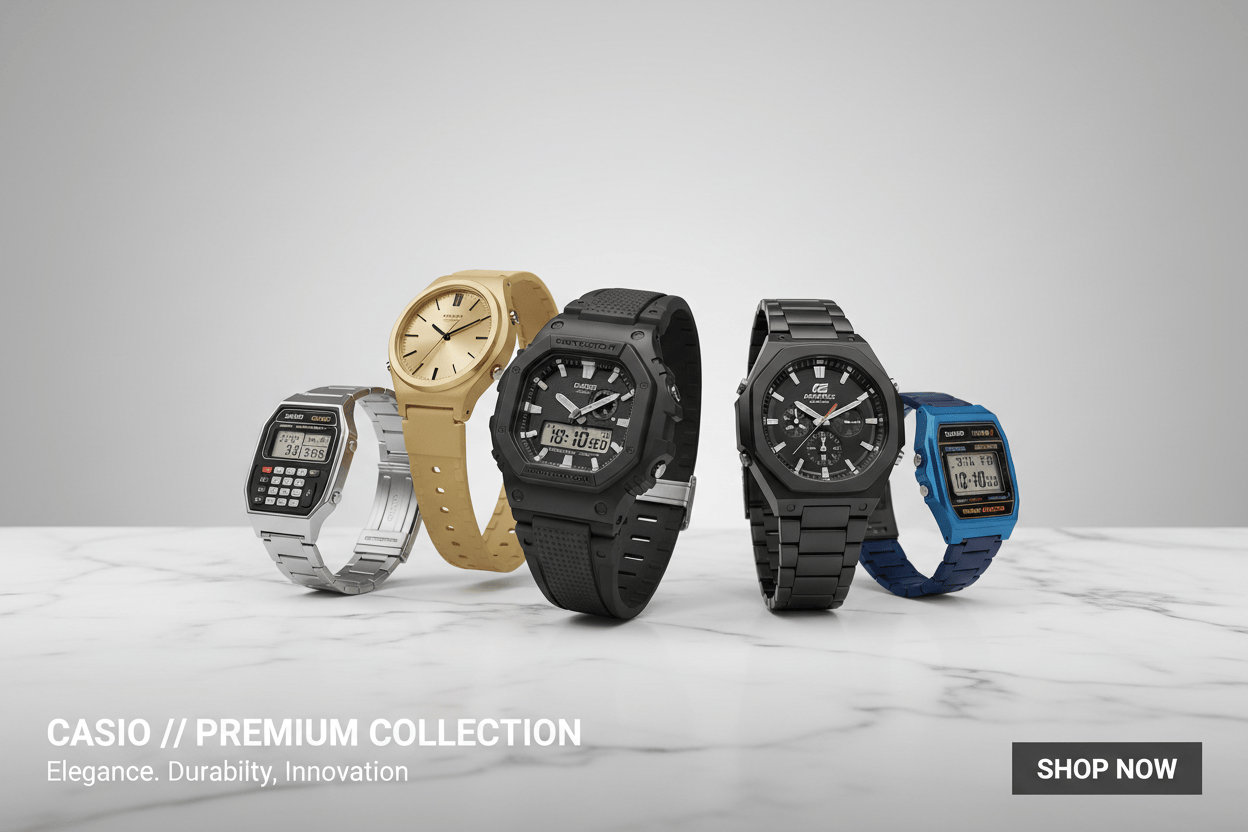 casio watches collection