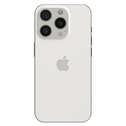 Apple Mobile White Titanium Apple iPhone 15 Pro (256GB 5G)