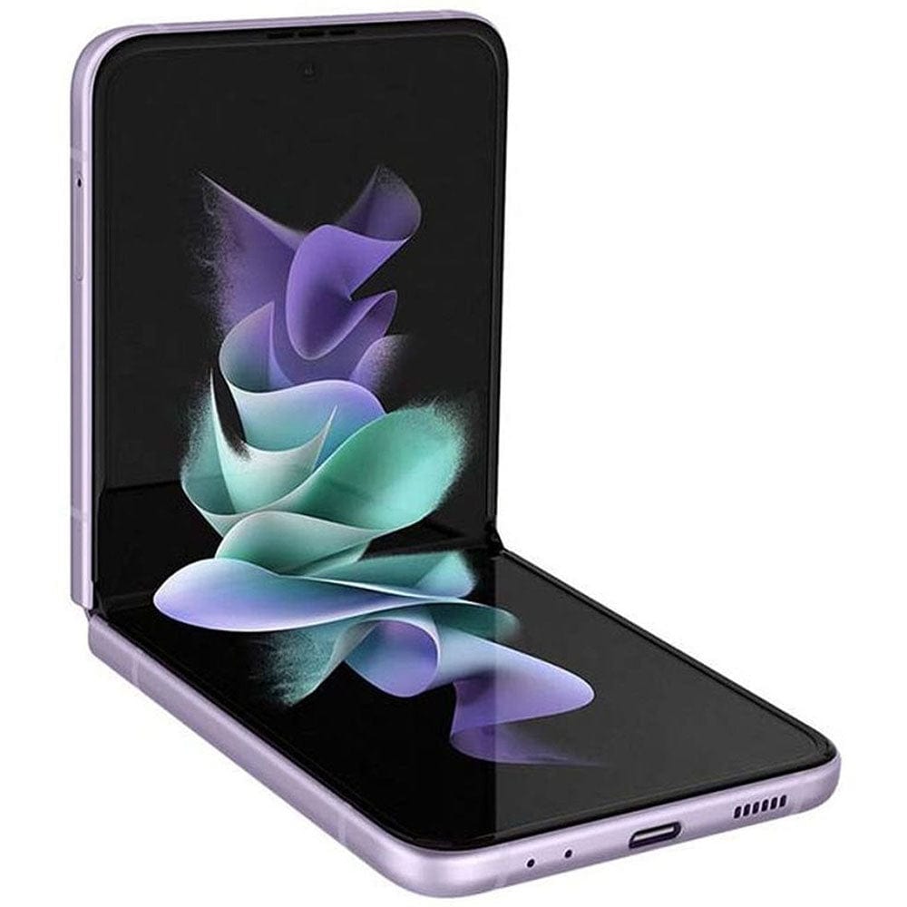 Samsung Mobile Refurbished Samsung Galaxy Z Flip3 (8GB RAM 128GB 5G) - Lavender - As New