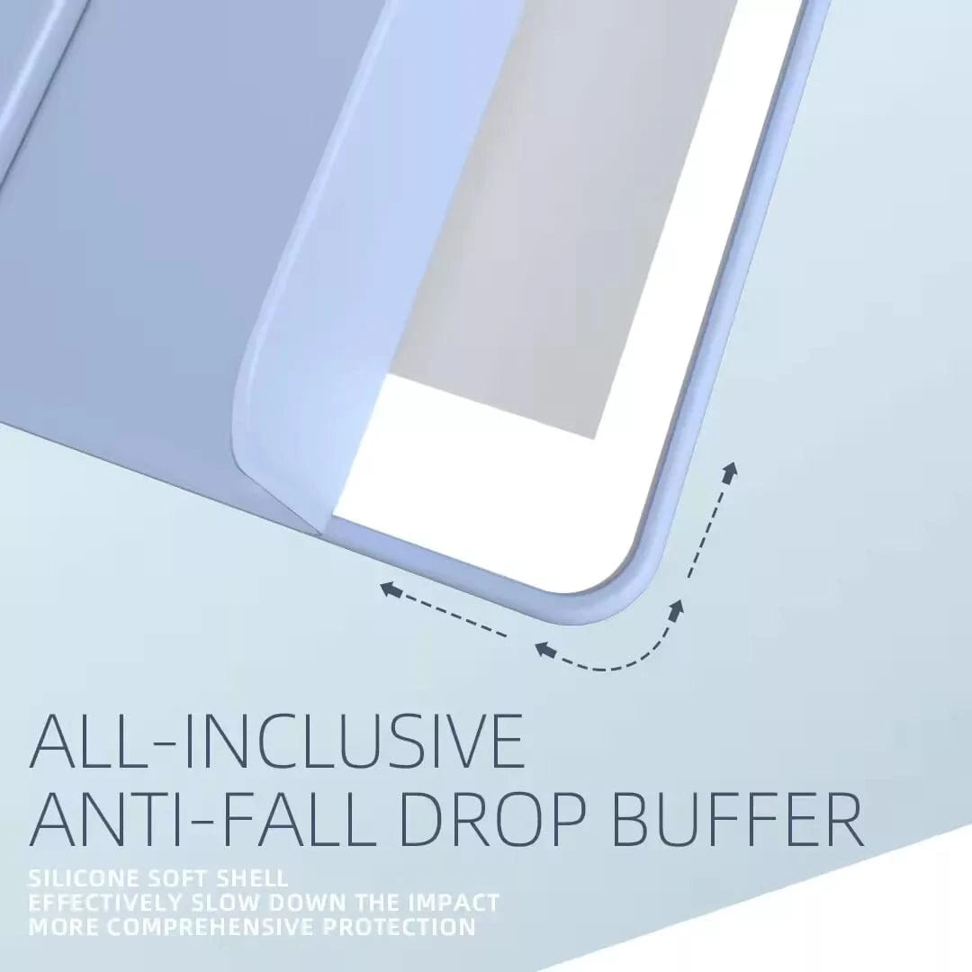 Techieexpert Generic Accessories Shockproof Smart Cover TPU Case For iPad 6th Gen 9.7" - Gold