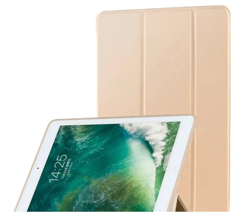 Techieexpert Generic Accessories Shockproof Smart Cover TPU Case For iPad 6th Gen 9.7" - Gold