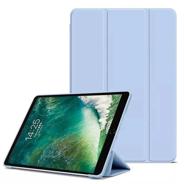 Techieexpert Generic Accessories Shockproof Smart Cover TPU Case For iPad Pro 12.9" 4th Gen - Light Blue