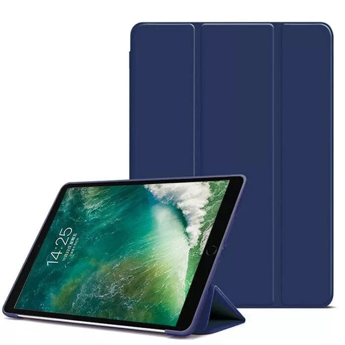 Techieexpert Generic Accessories Shockproof Smart Cover TPU Case For iPad Mini 5th Gen 7.9" - Navy Blue