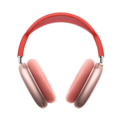 Apple Headphones Pink Apple Airpods Max with Red Headband