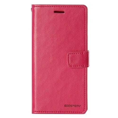 Blue Moon Generic Accessories Hot Pink Blue moon TPU Book Case for iPhone 14