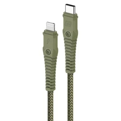 Momax Original Accessories Green Momax Tough Link DL33 Lightning to Type-C Cable 1.2m