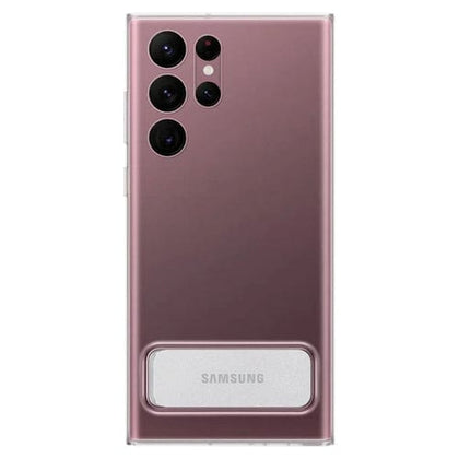 Samsung Original Accessories Transparent Samsung Clear Standing Cover for Galaxy S22 Ultra