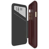 EFM Original Accessories Mulberry/Gold EFM Monaco D3O Leather Wallet Case for iPhone XS Max