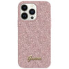 Guess Original Accessories Pink Guess Glitter Flakes Case for iPhone 14 Plus