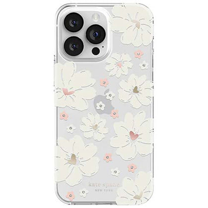 Kate Spade Original Accessories Classic Peony Kate Spade New York Protective Hardshell Case for iPhone 14 Pro Max