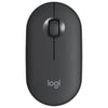 Logitech Gadgets Black Logitech Pebble M350 Wireless and Bluetooth Mouse