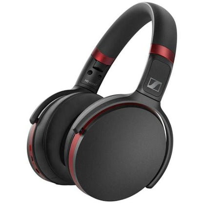 SENNHEISER Headphones Black/Red Sennheiser HD 458BT Wireless Over-Ear Noise Cancelling Headphones (Australian Stock)