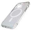 Tech21 Original Accessories Radiant Tech21 Evo Sparkle with MagSafe Case for iPhone 14 Pro